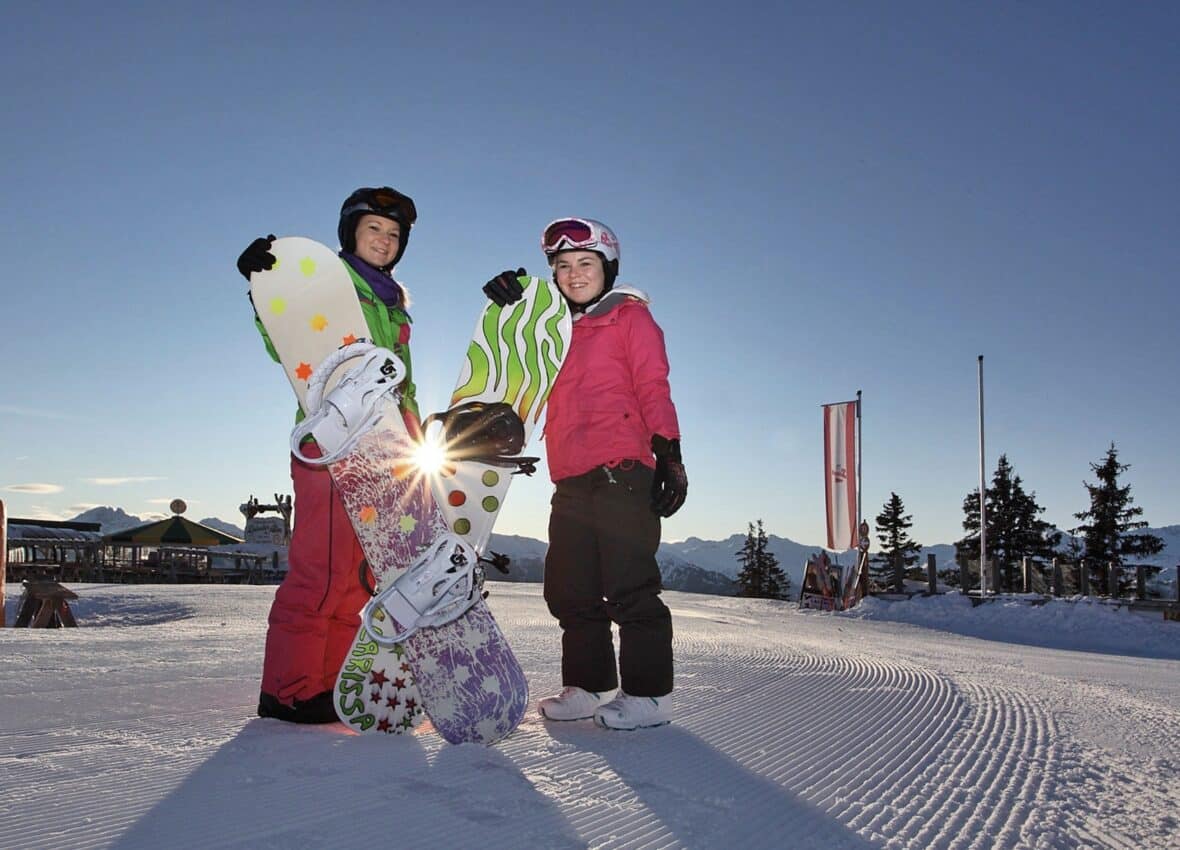 Snowboarden im Großarltal Snowboarden im Großarltal